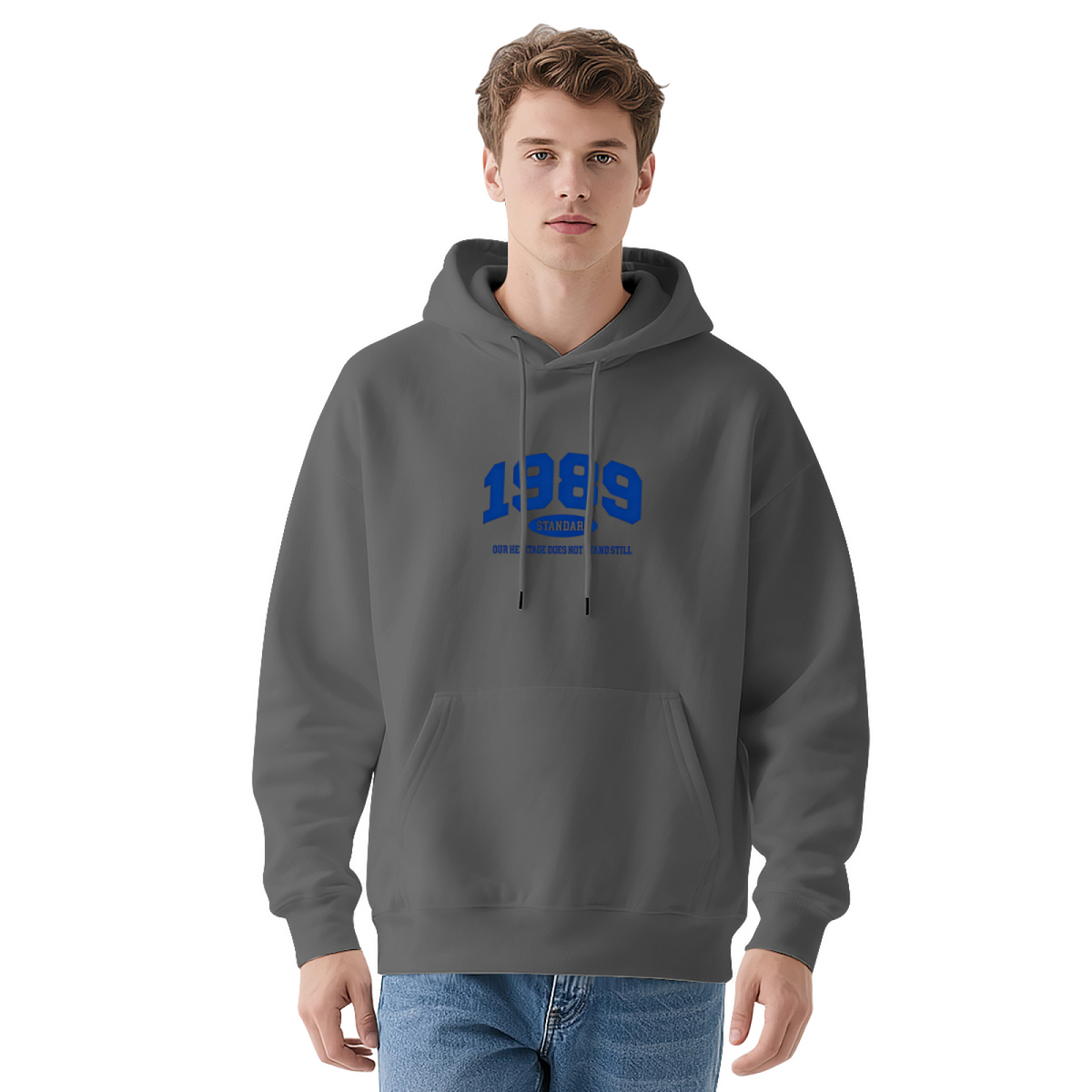 Retro 1989 Standard Graphic Pullover Hoodie