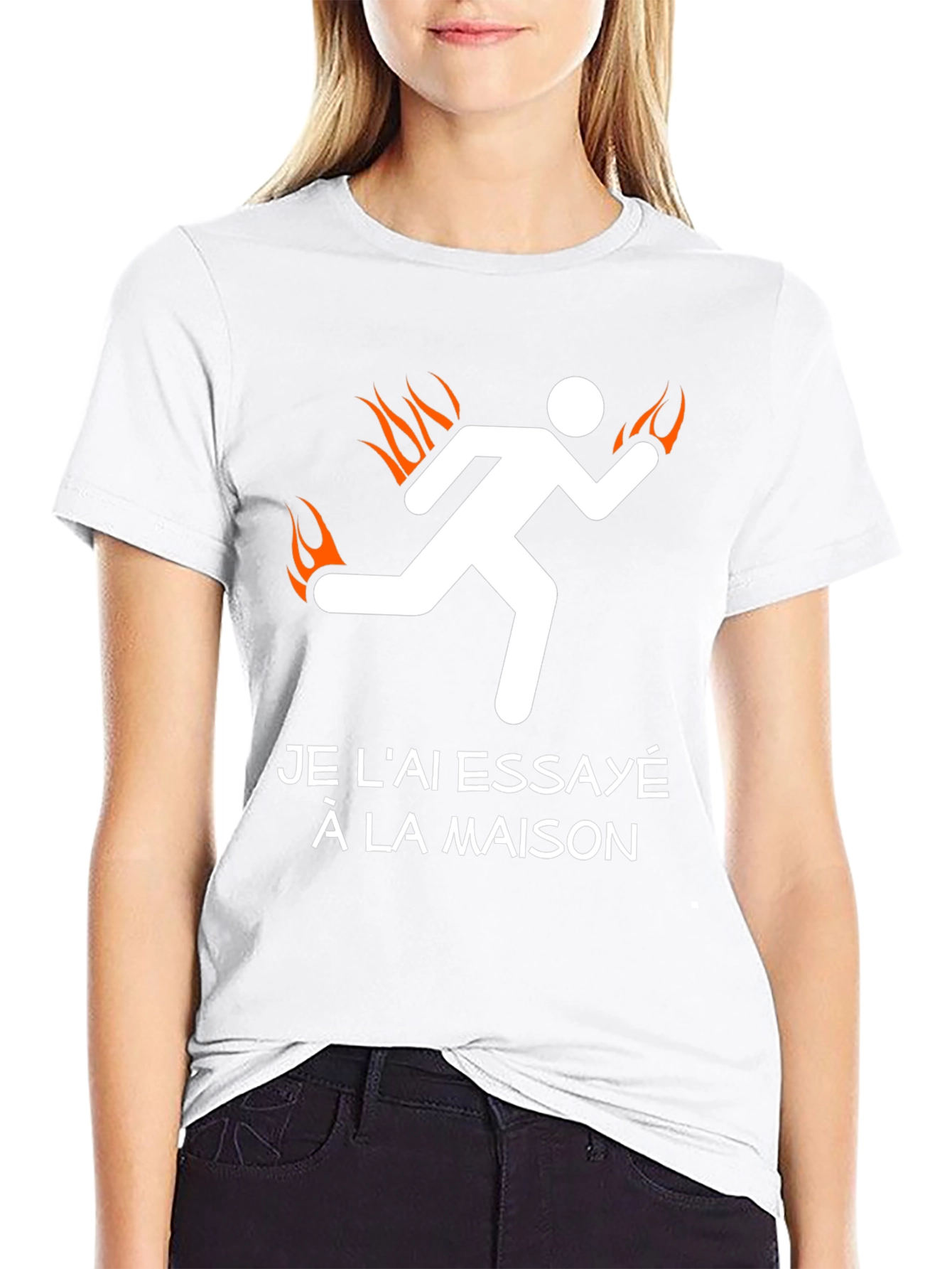 Tried It At Home Burning Man Funny T-Shirt