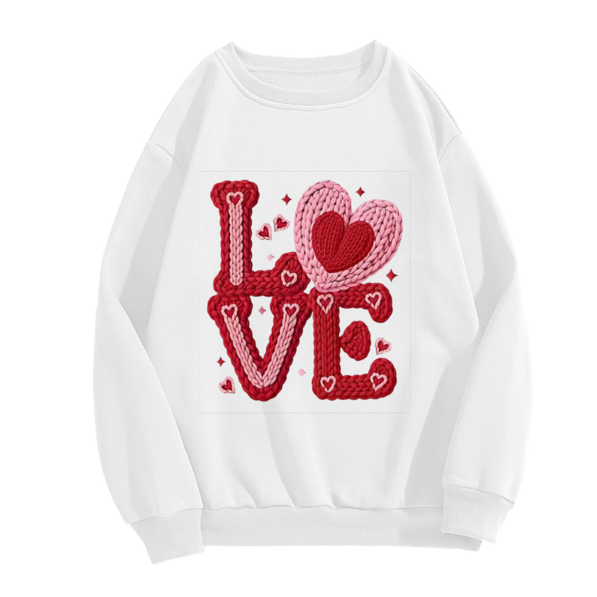 Unique Lowercase b Letter Trendy Crewneck Sweatshirt