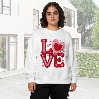 Unique Lowercase b Letter Trendy Crewneck Sweatshirt