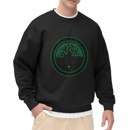 Family Forever Never Apart Family Tree Bond Crewneck Sweatshirt