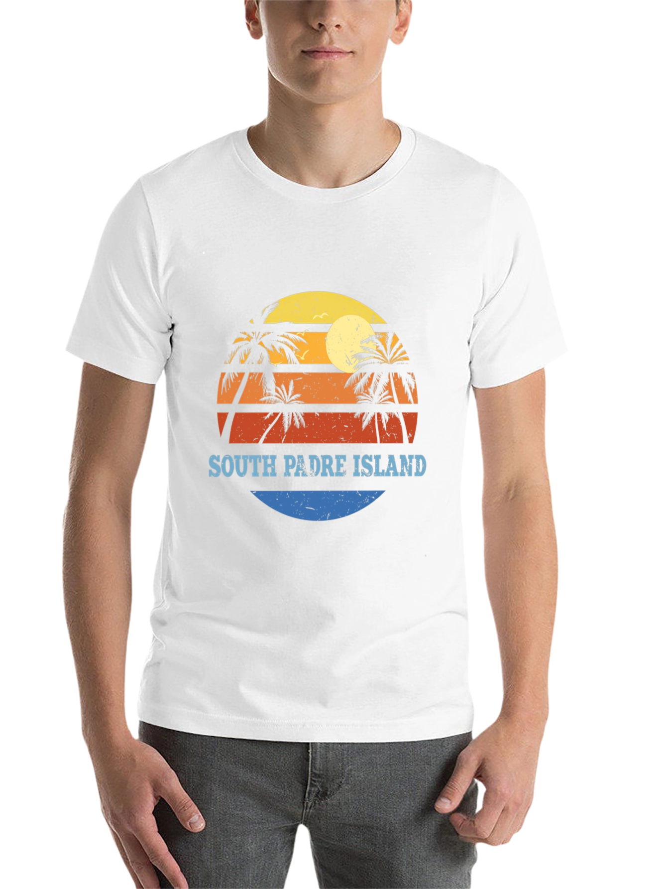 South Padre Island Retro T-Shirt
