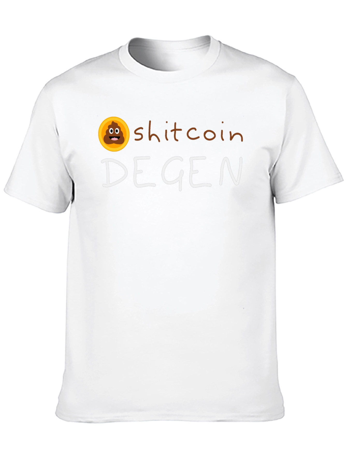 Shitcoin Degen Black T-Shirt