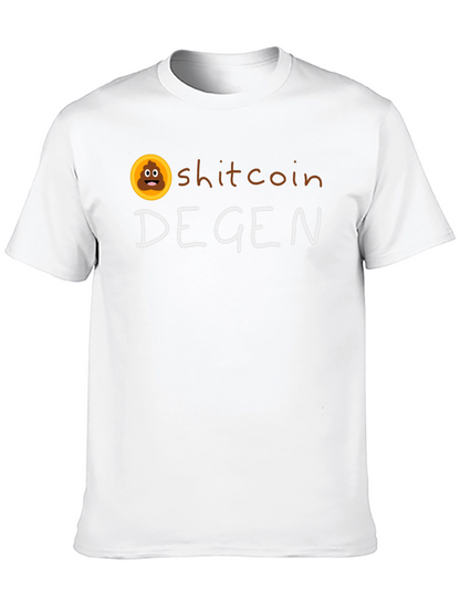 Shitcoin Degen Black T-Shirt