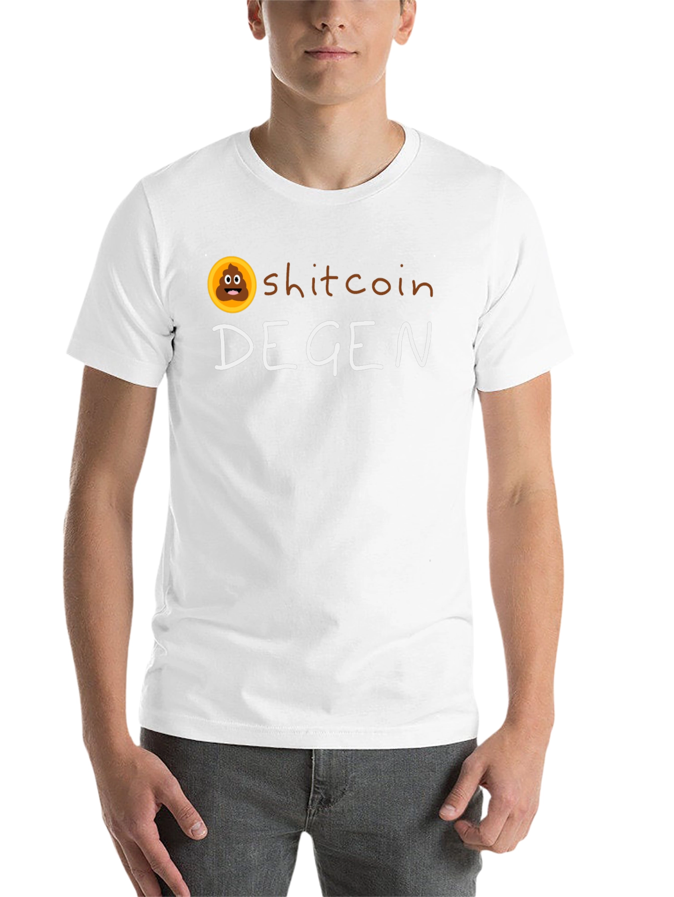 Shitcoin Degen Black T-Shirt