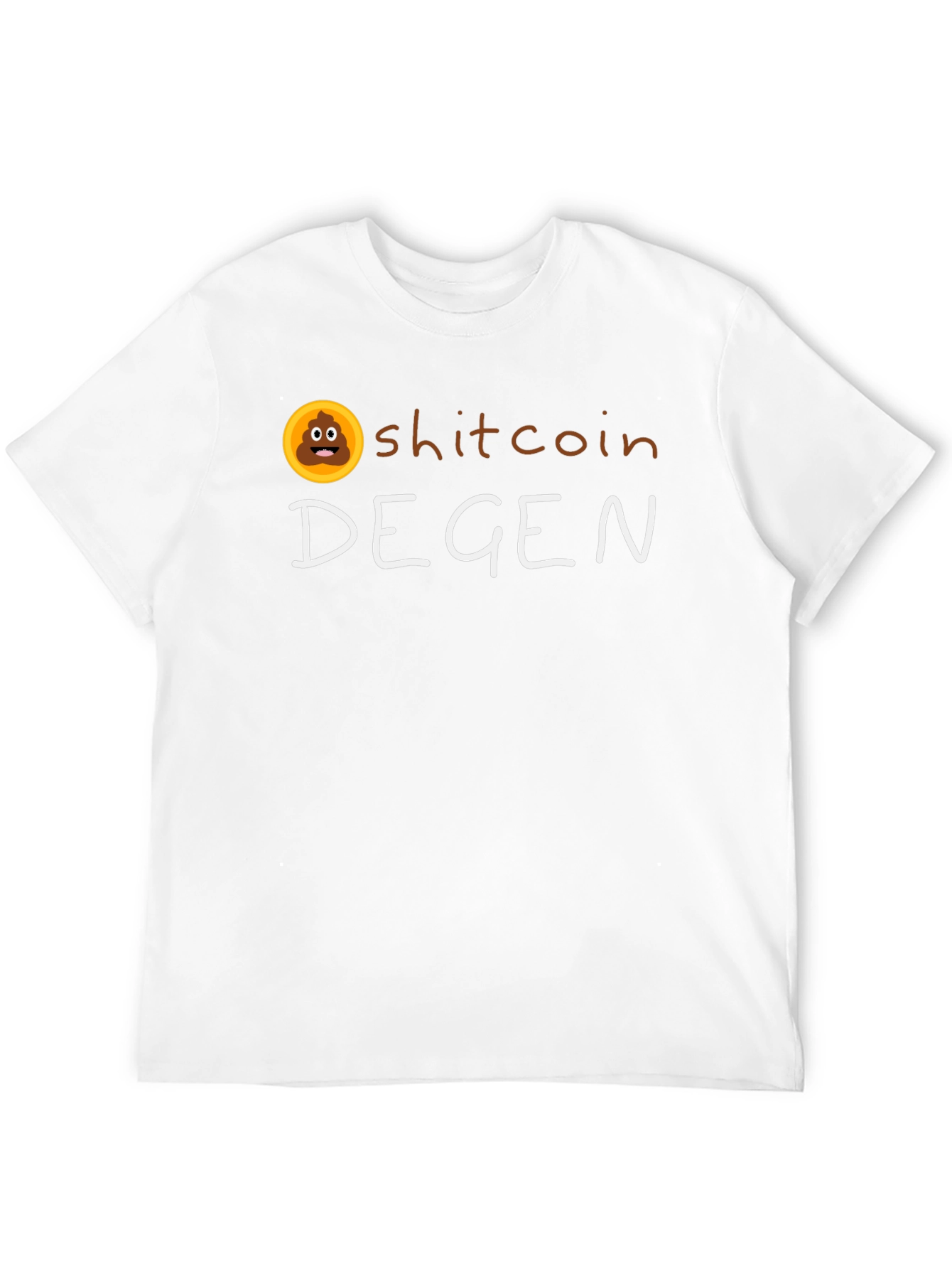 Shitcoin Degen Black T-Shirt