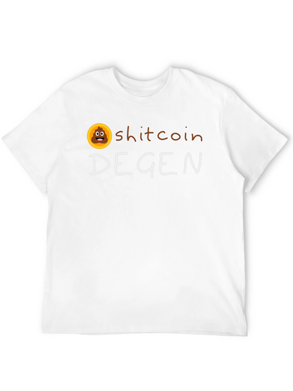 Shitcoin Degen Black T-Shirt