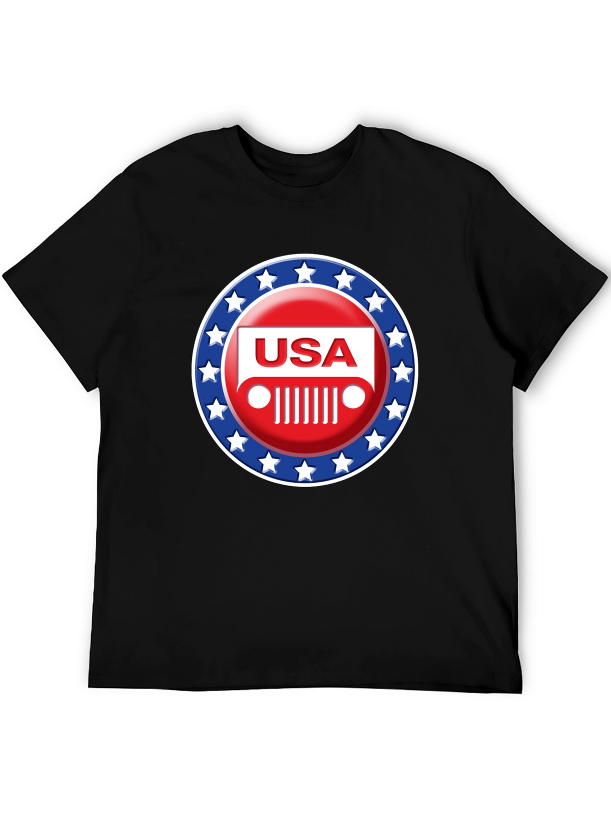 USA Jeep Patriotic T-Shirt