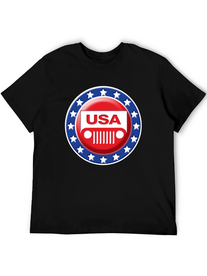 USA Jeep Patriotic T-Shirt