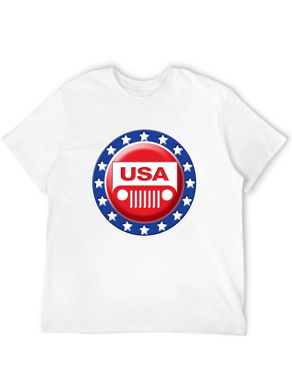 USA Jeep Patriotic T-Shirt