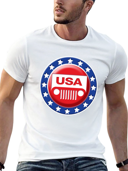 USA Jeep Patriotic T-Shirt