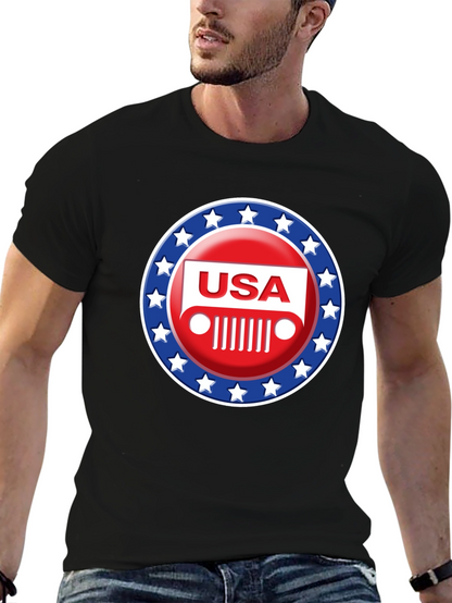 USA Jeep Patriotic T-Shirt