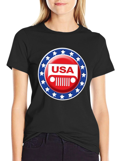 USA Jeep Patriotic T-Shirt