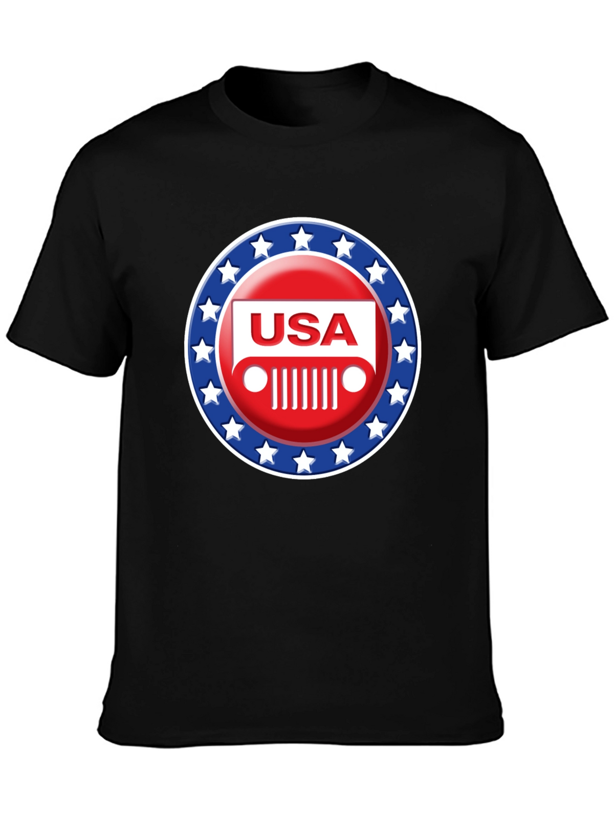 USA Jeep Patriotic T-Shirt