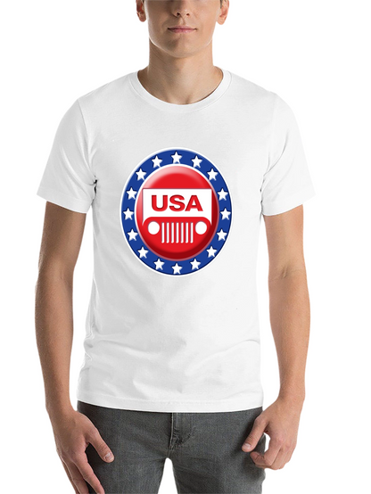 USA Jeep Patriotic T-Shirt