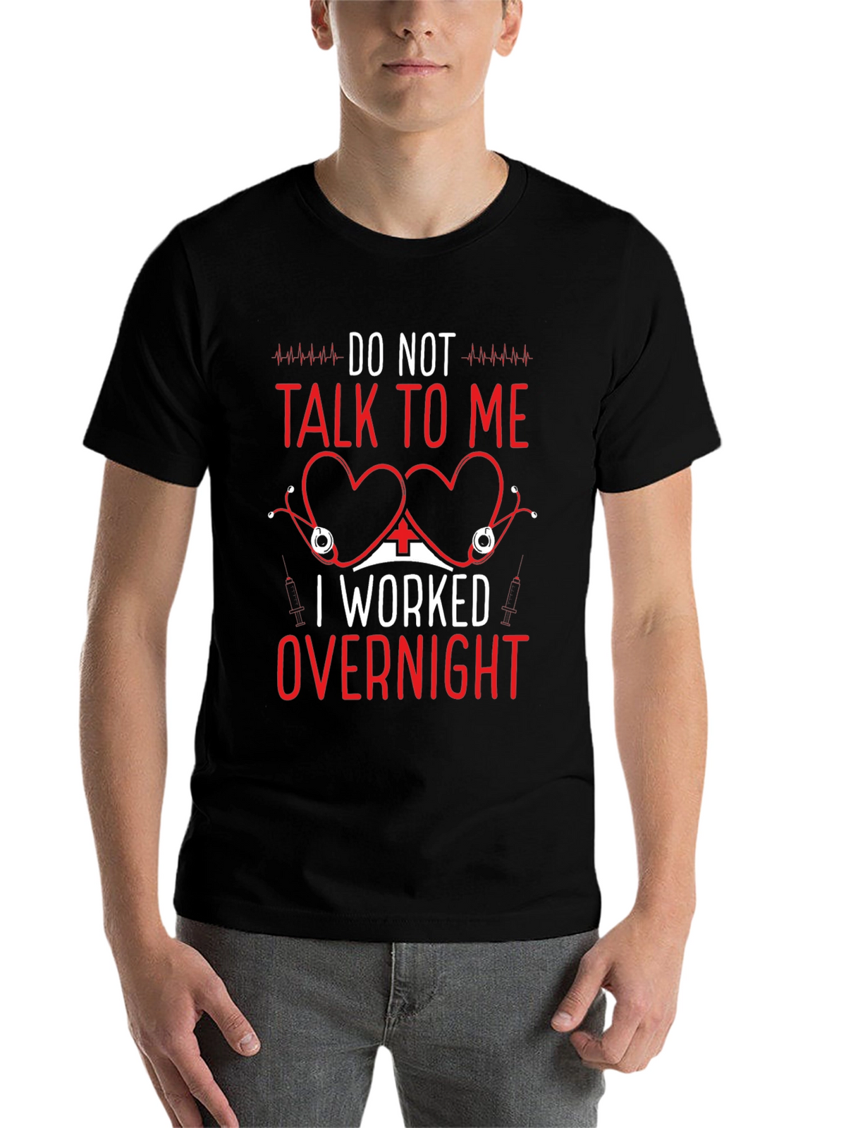 Do Not Talk To Me T-Shirt Funny Nurse Tee