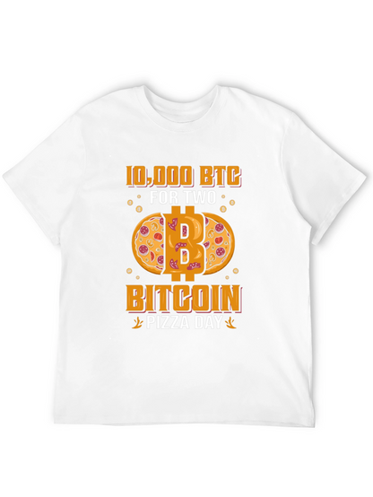 Bitcoin Pizza Day T-Shirt - Cryptocurrency Tee
