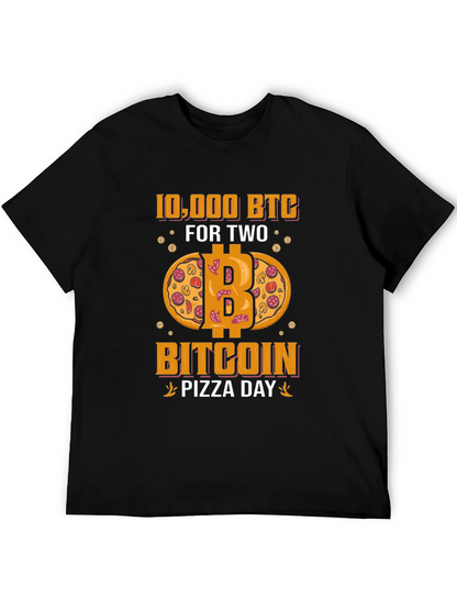 Bitcoin Pizza Day T-Shirt - Cryptocurrency Tee