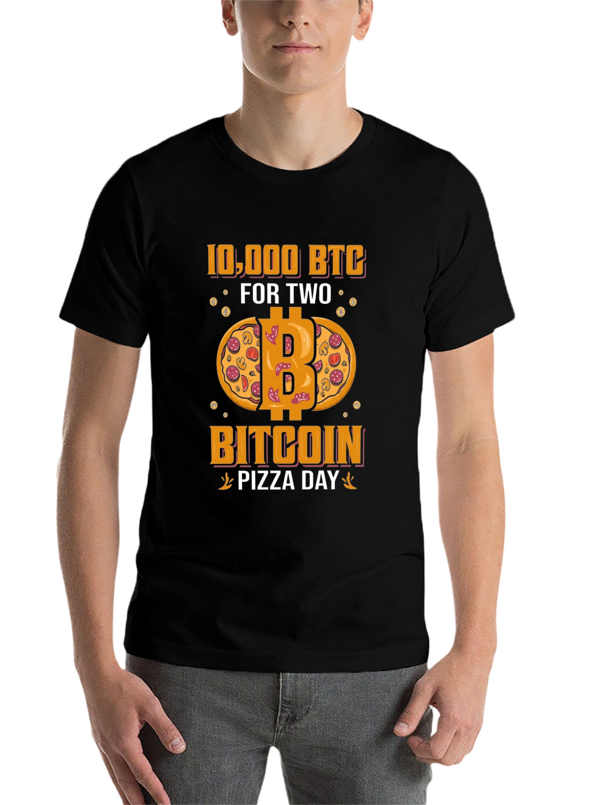 Bitcoin Pizza Day T-Shirt - Cryptocurrency Tee