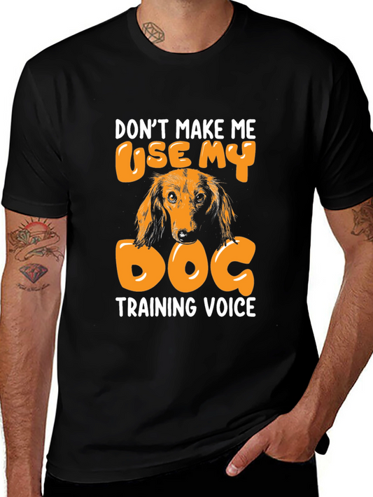 Dog Training Voice Graphic Tee