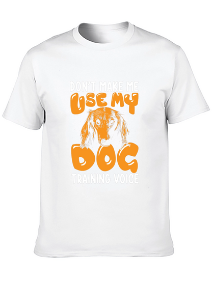 Dog Training Voice Graphic Tee