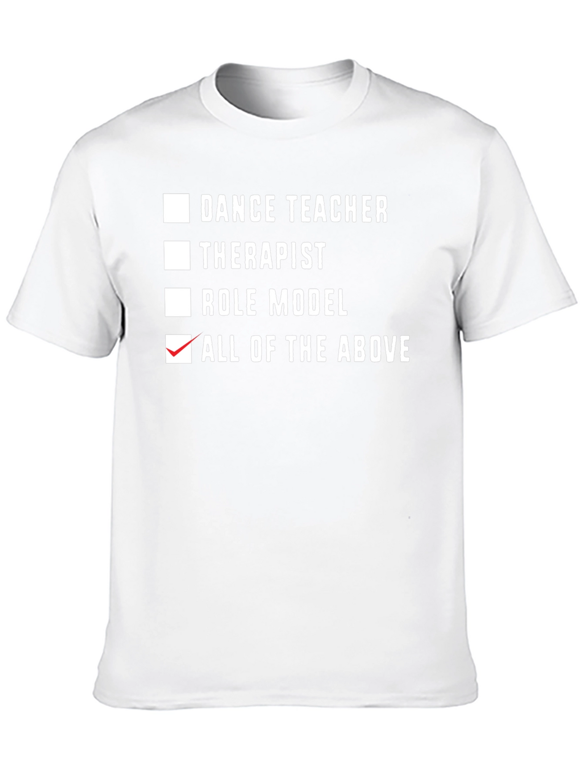 Dance Teacher All of the Above Black T-Shirt