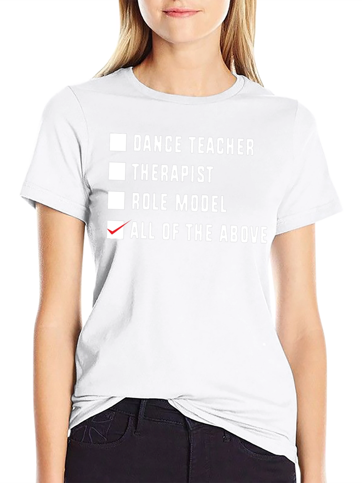Dance Teacher All of the Above Black T-Shirt