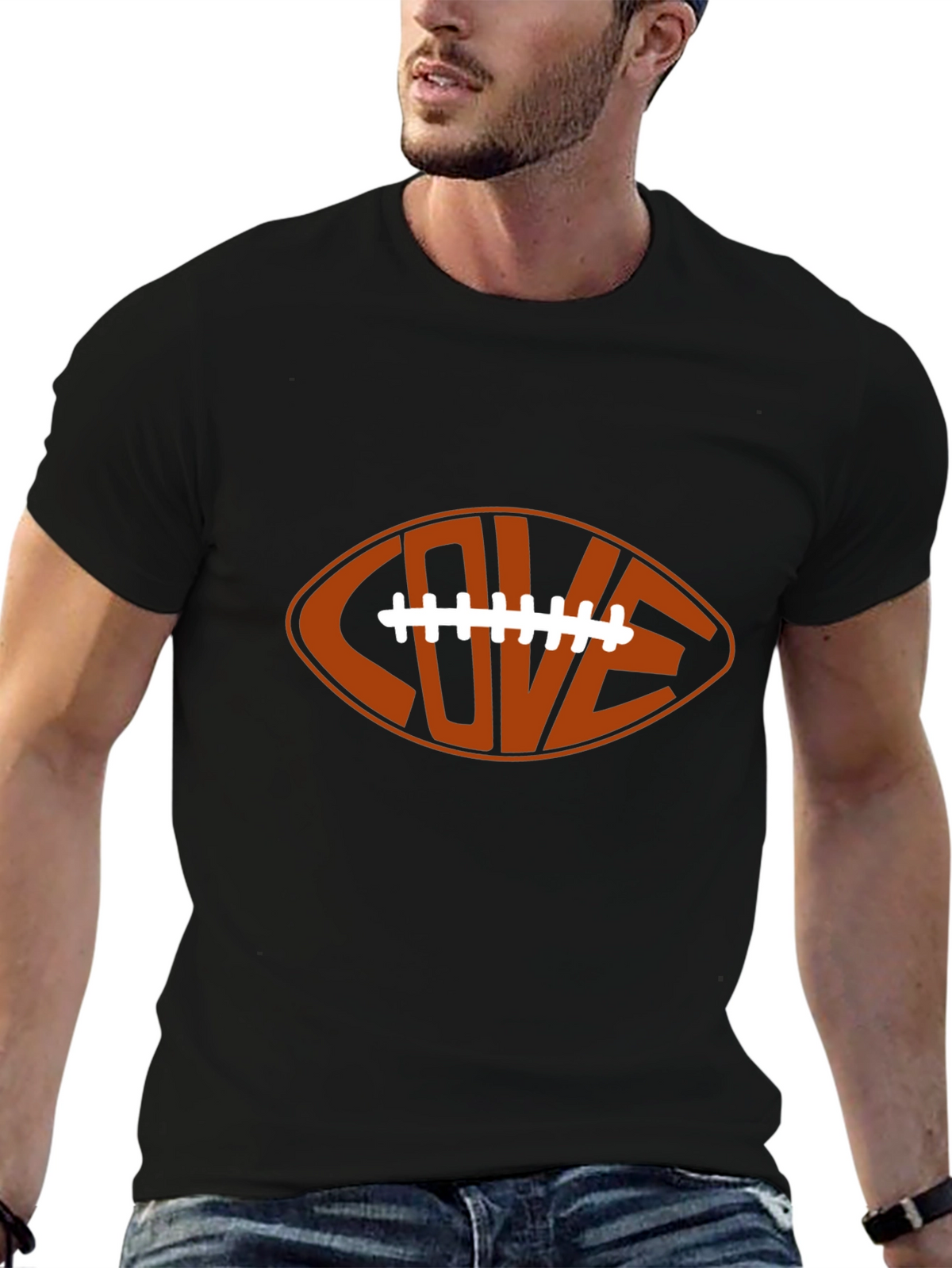 Love Football Graphic Tee - Unisex