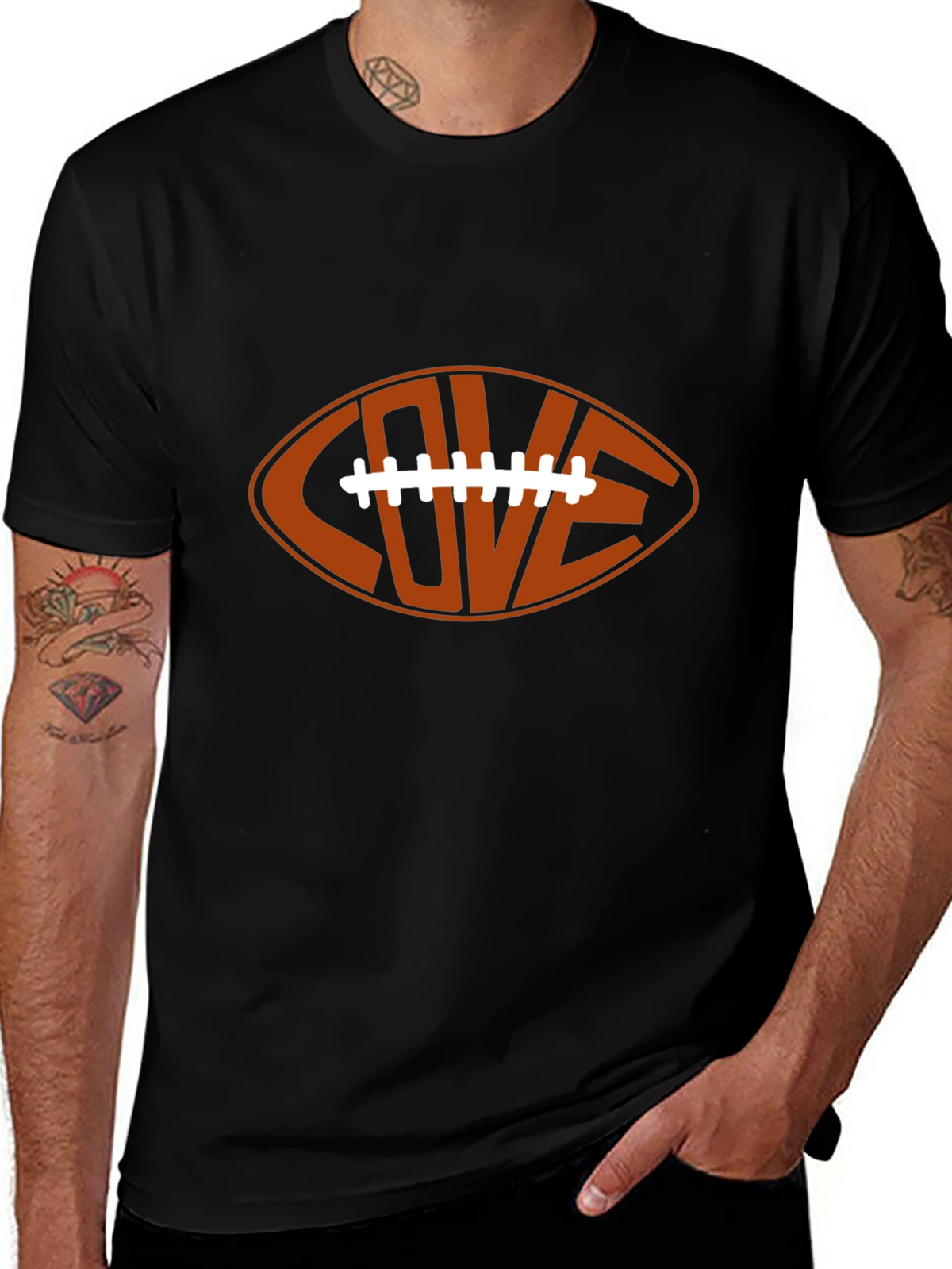 Love Football Graphic Tee - Unisex