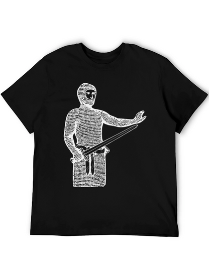 Medieval Knight T-Shirt - Black