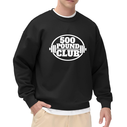 500 Pound Club Weightlifting Gym Lover Crewneck Sweatshirt