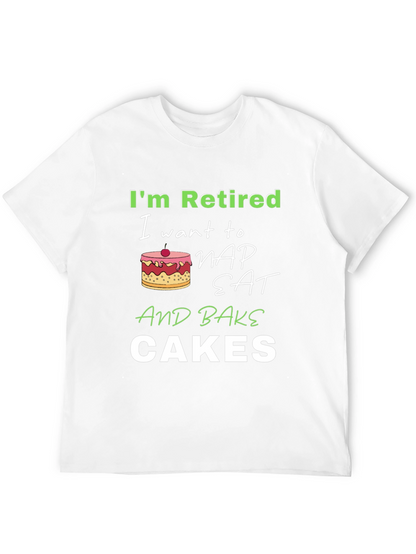 Retired Baker Humor T-Shirt