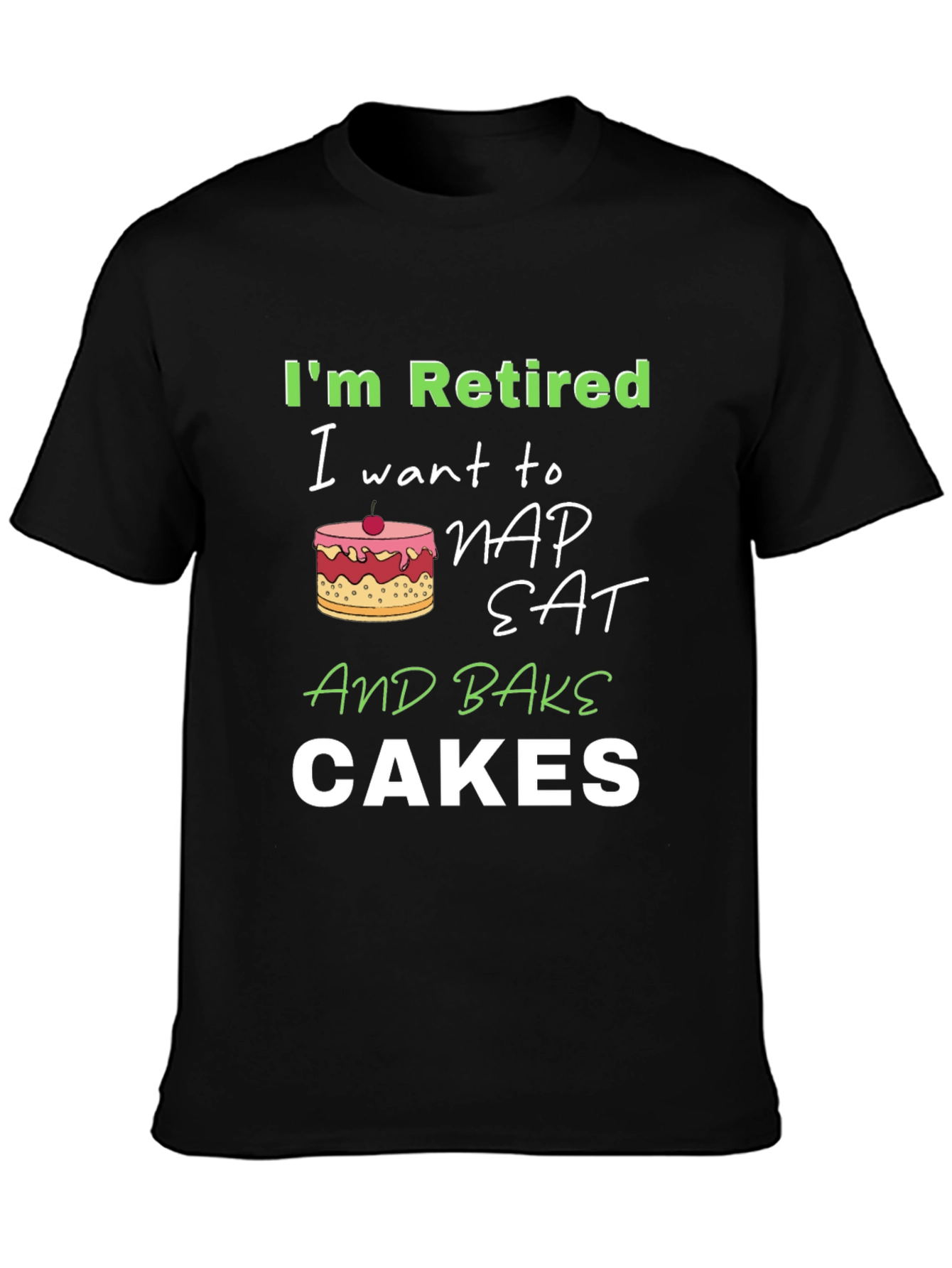 Retired Baker Humor T-Shirt