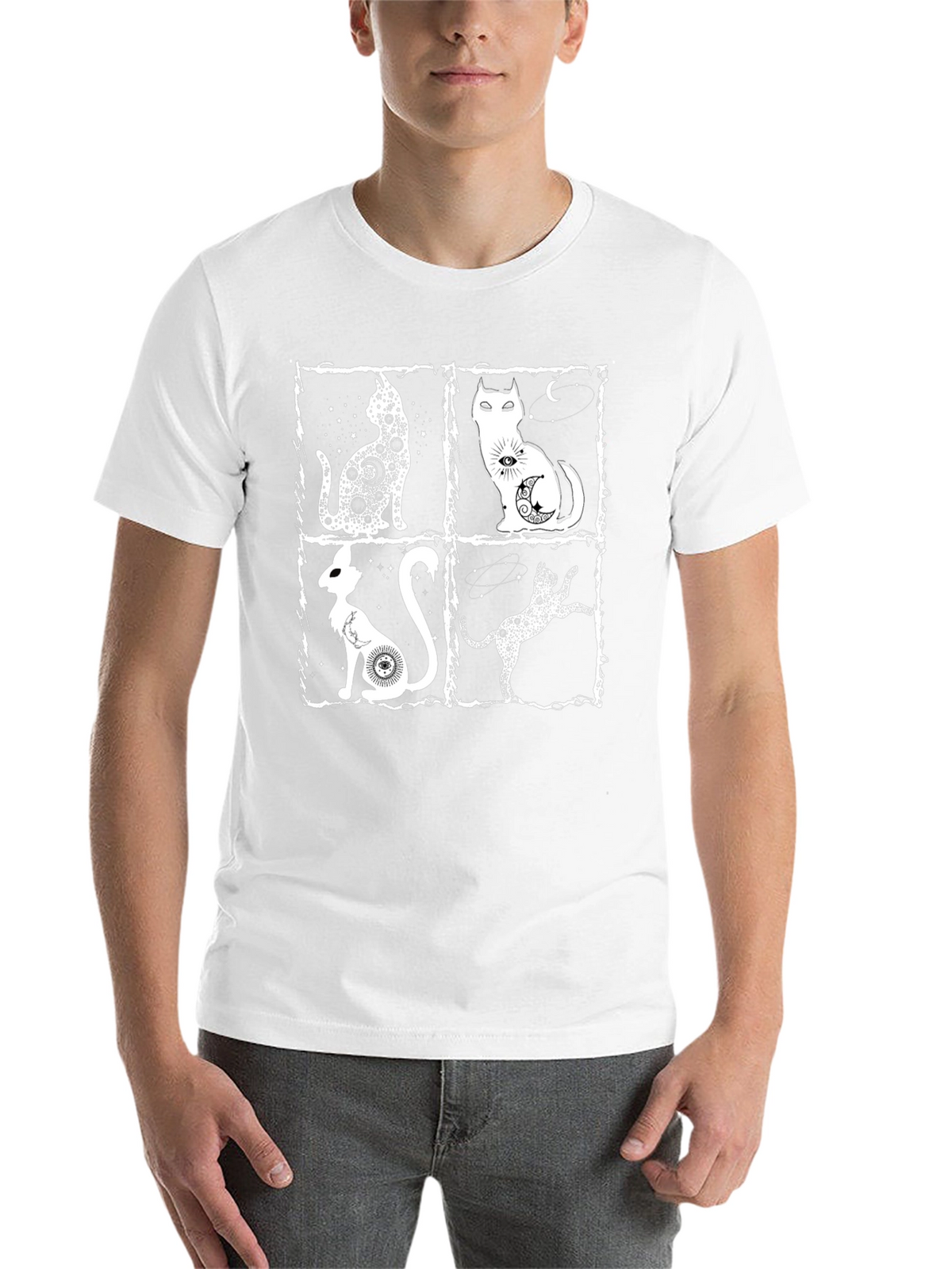 Mystic Cats Graphic Tee