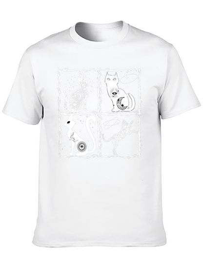 Mystic Cats Graphic Tee