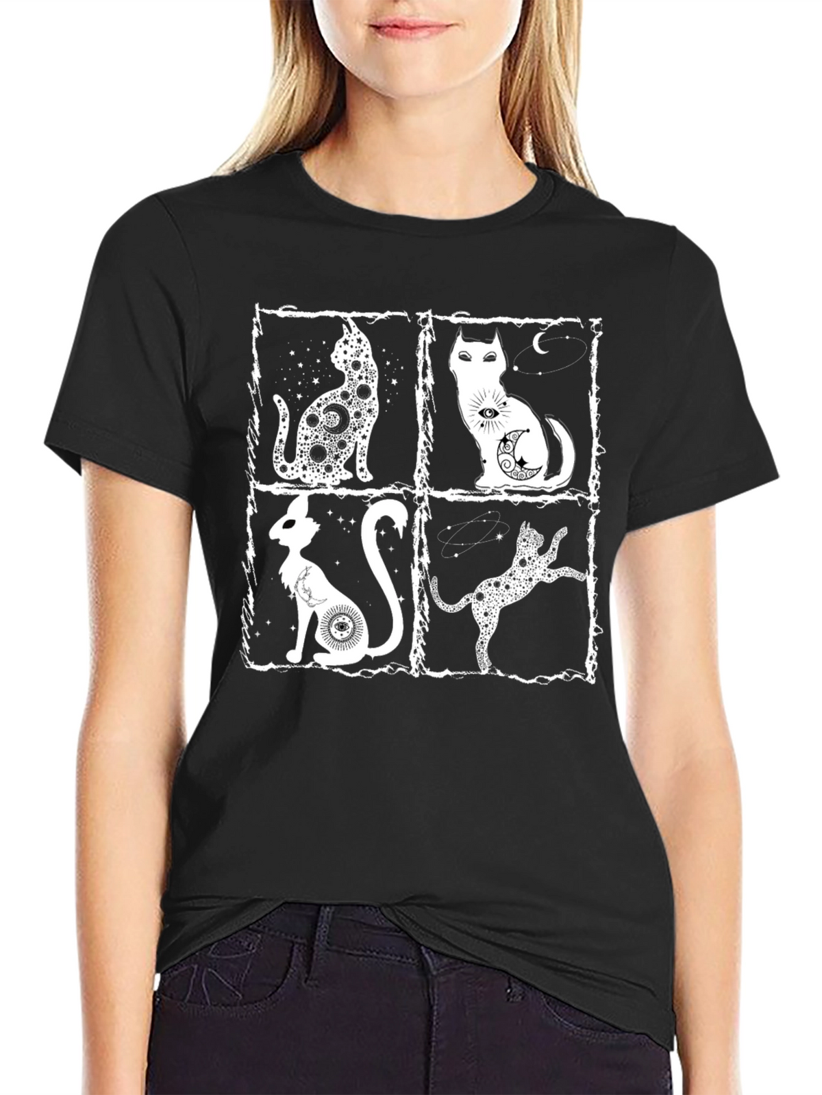 Mystic Cats Graphic Tee