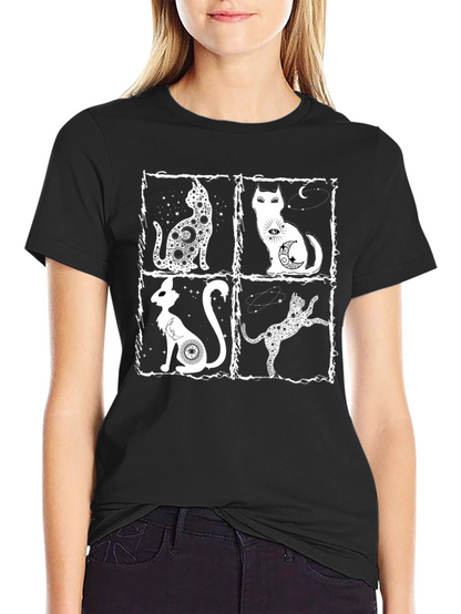 Mystic Cats Graphic Tee
