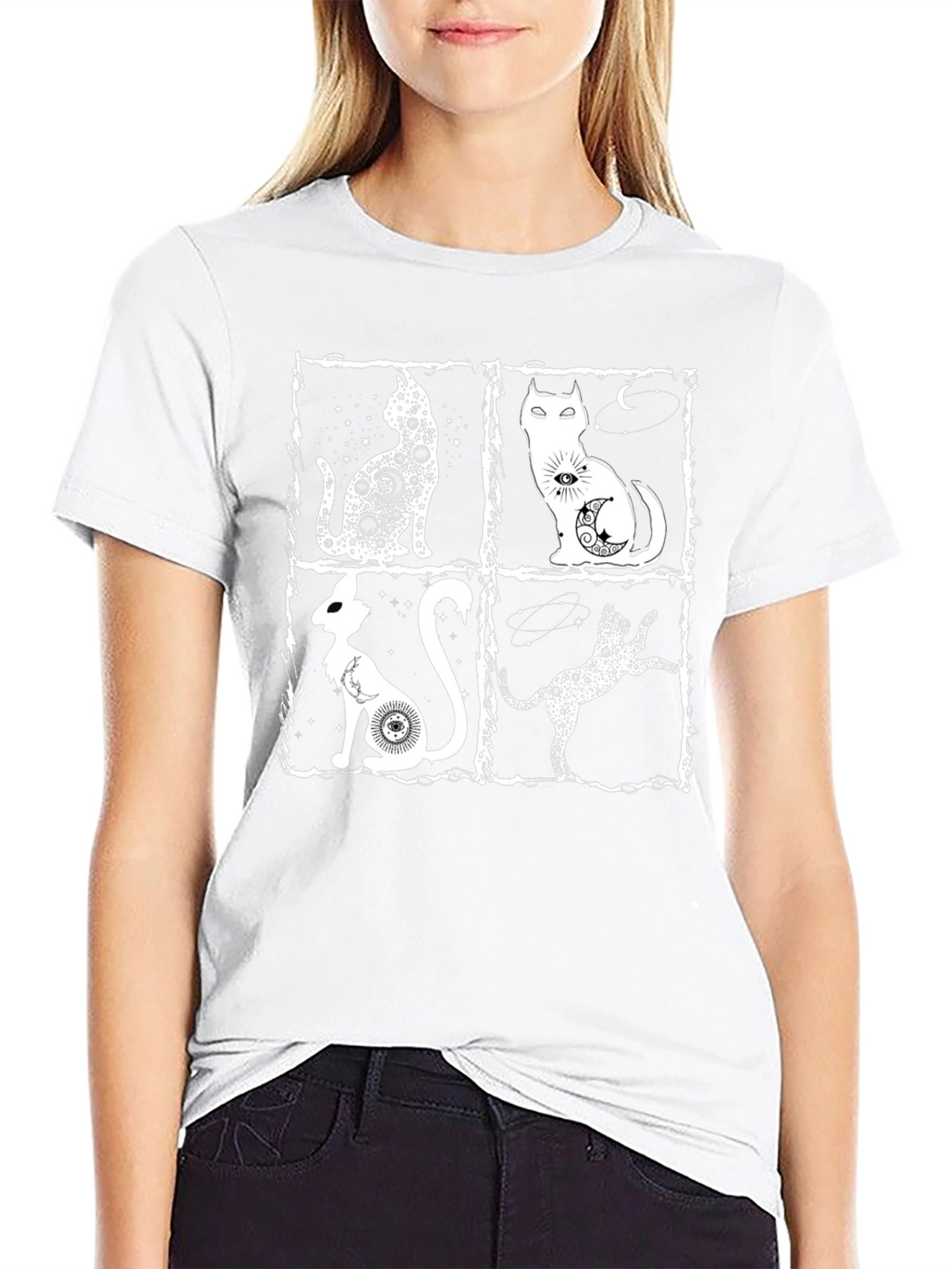 Mystic Cats Graphic Tee