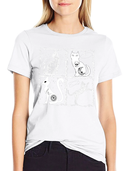 Mystic Cats Graphic Tee