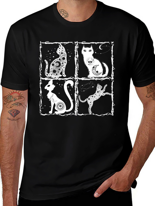 Mystic Cats Graphic Tee