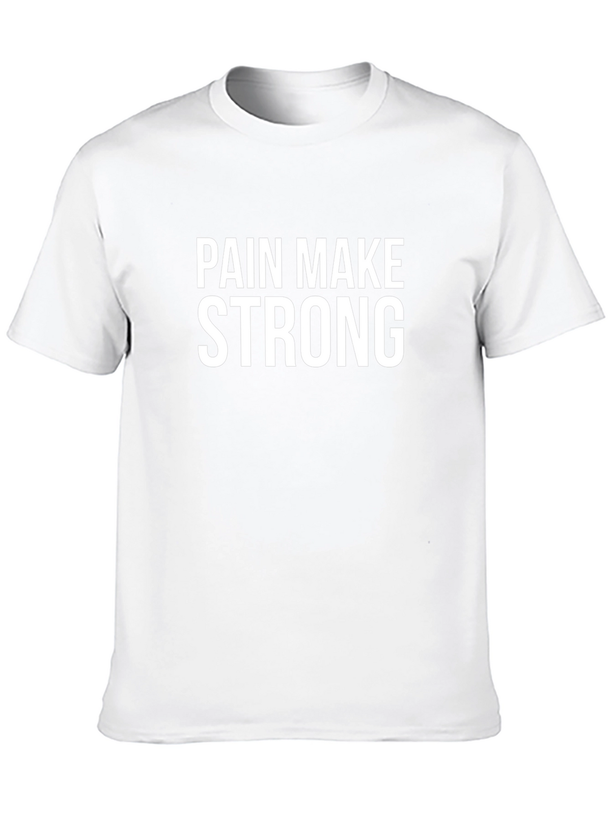 Pain Make Strong Black T-Shirt