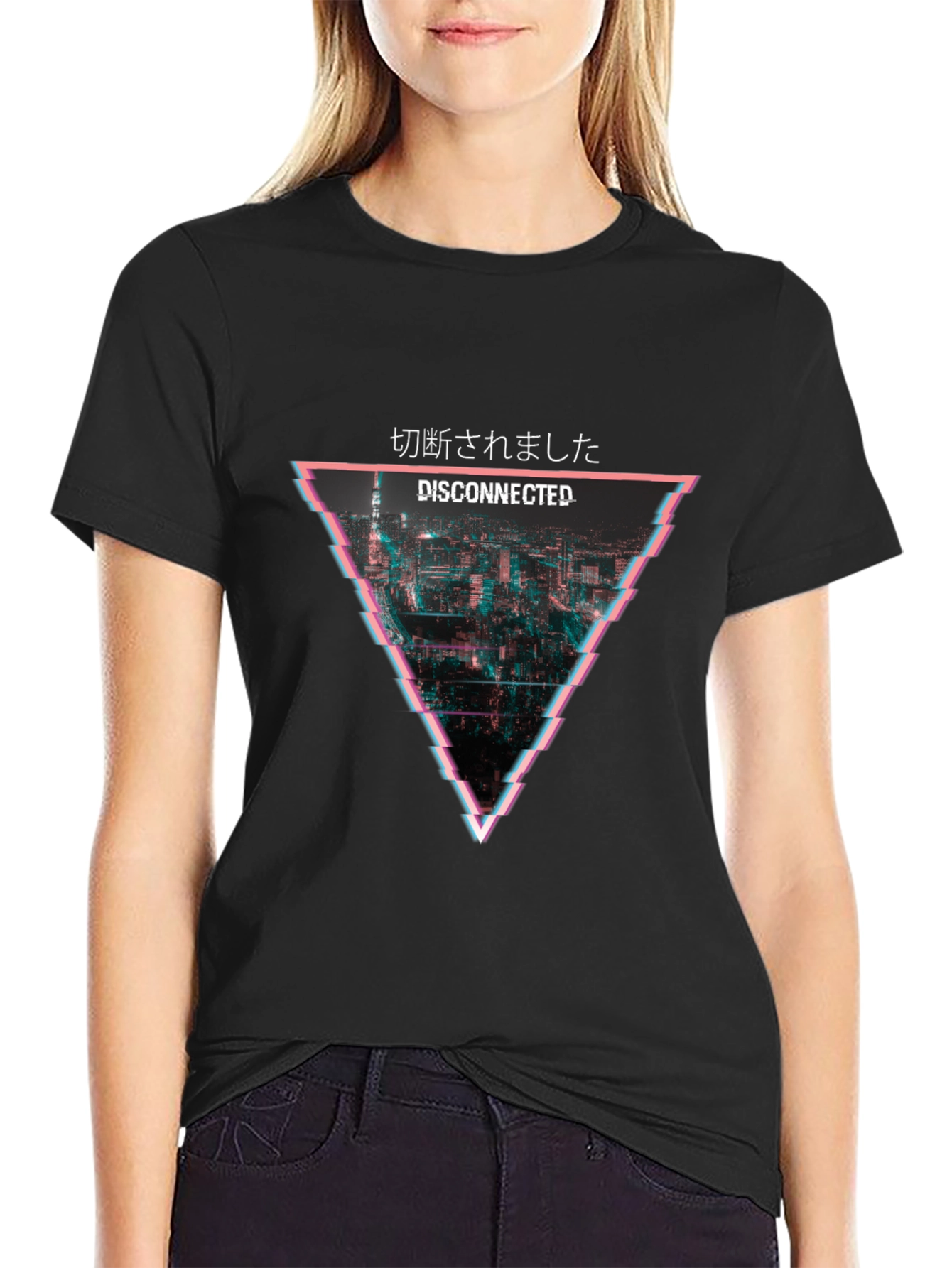 Disconnected Cityscape Graphic Tee