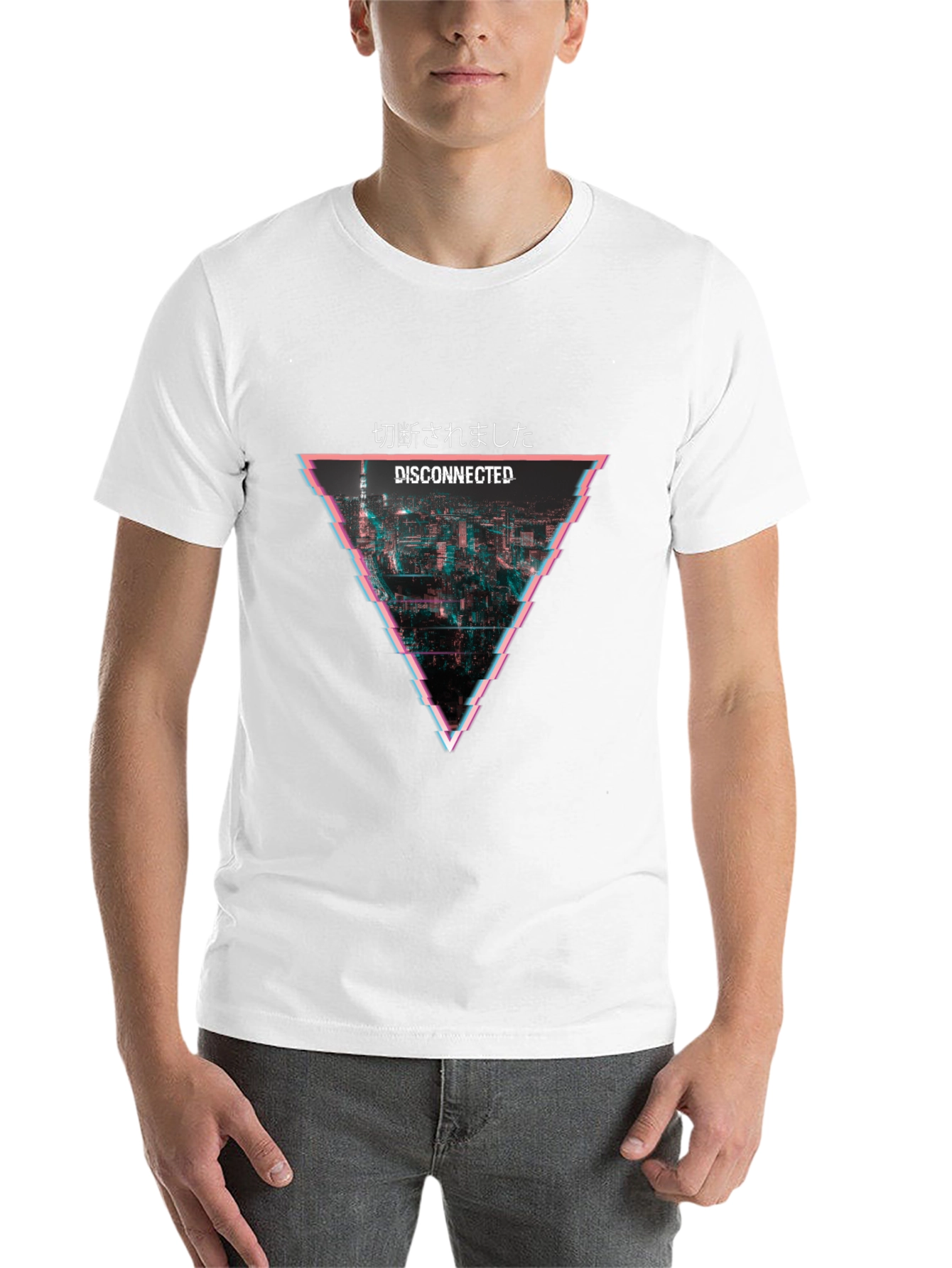 Disconnected Cityscape Graphic Tee