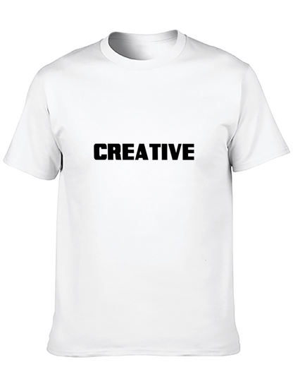 Creative Black T-Shirt