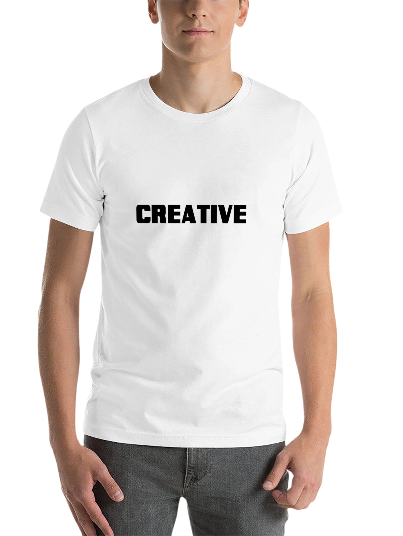 Creative Black T-Shirt