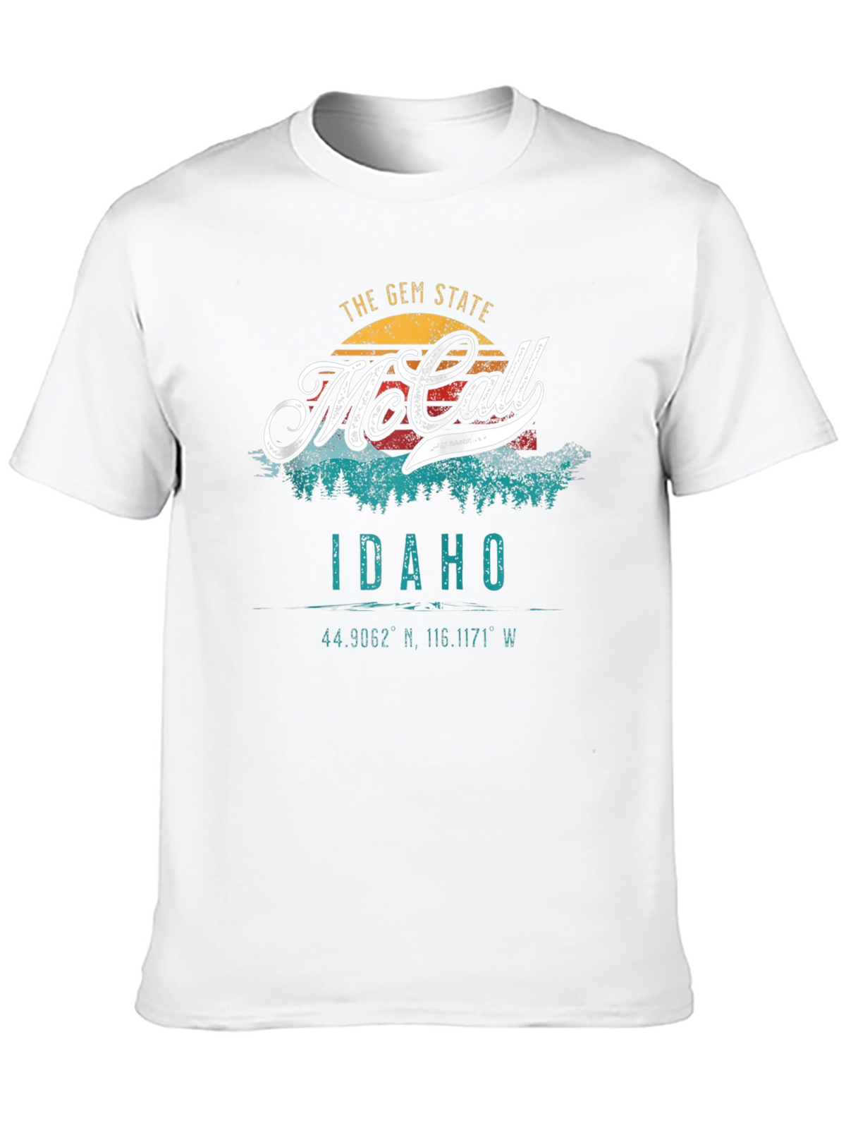 McCall Idaho Gem State Graphic T-Shirt