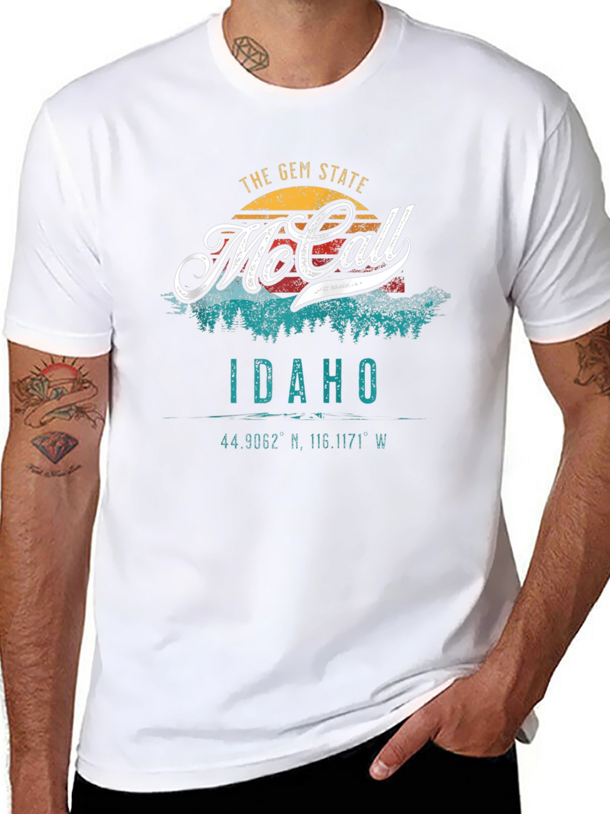 McCall Idaho Gem State Graphic T-Shirt