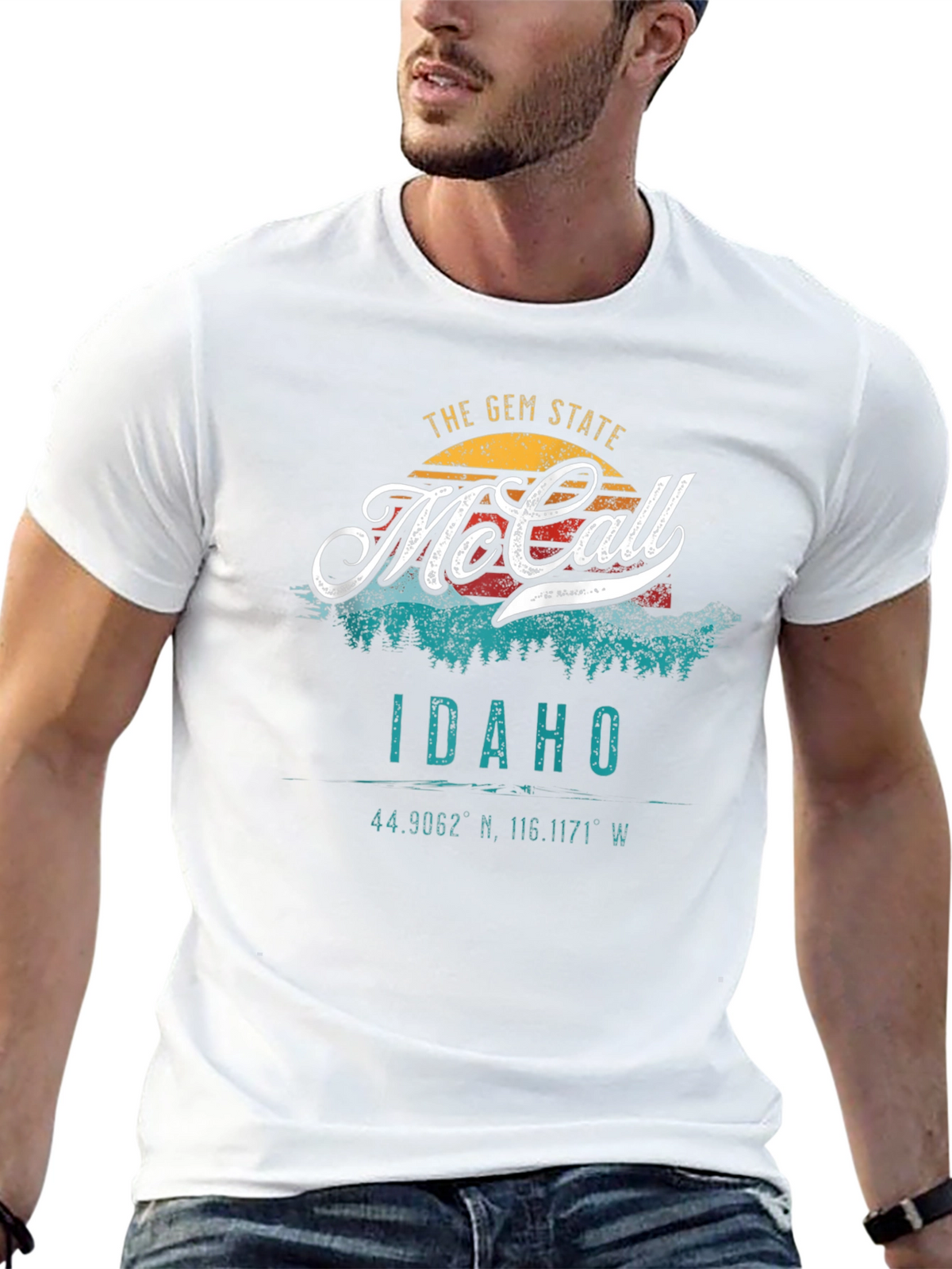 McCall Idaho Gem State Graphic T-Shirt