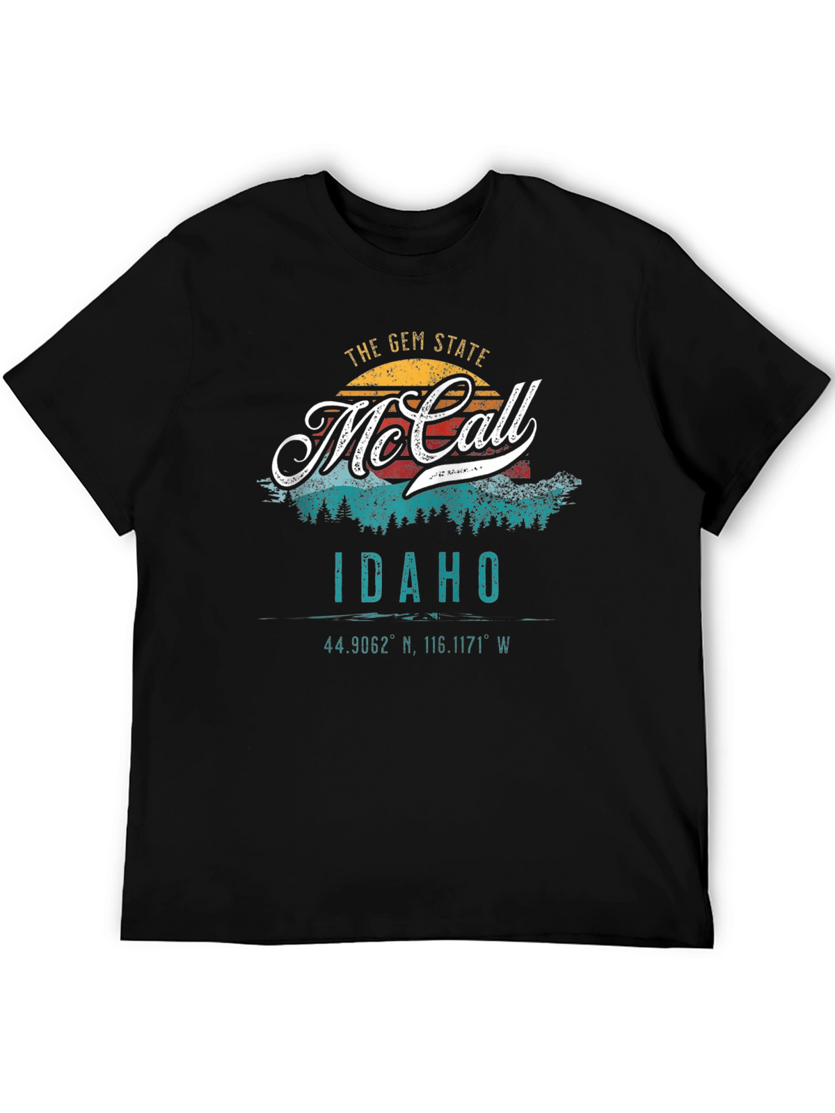 McCall Idaho Gem State Graphic T-Shirt