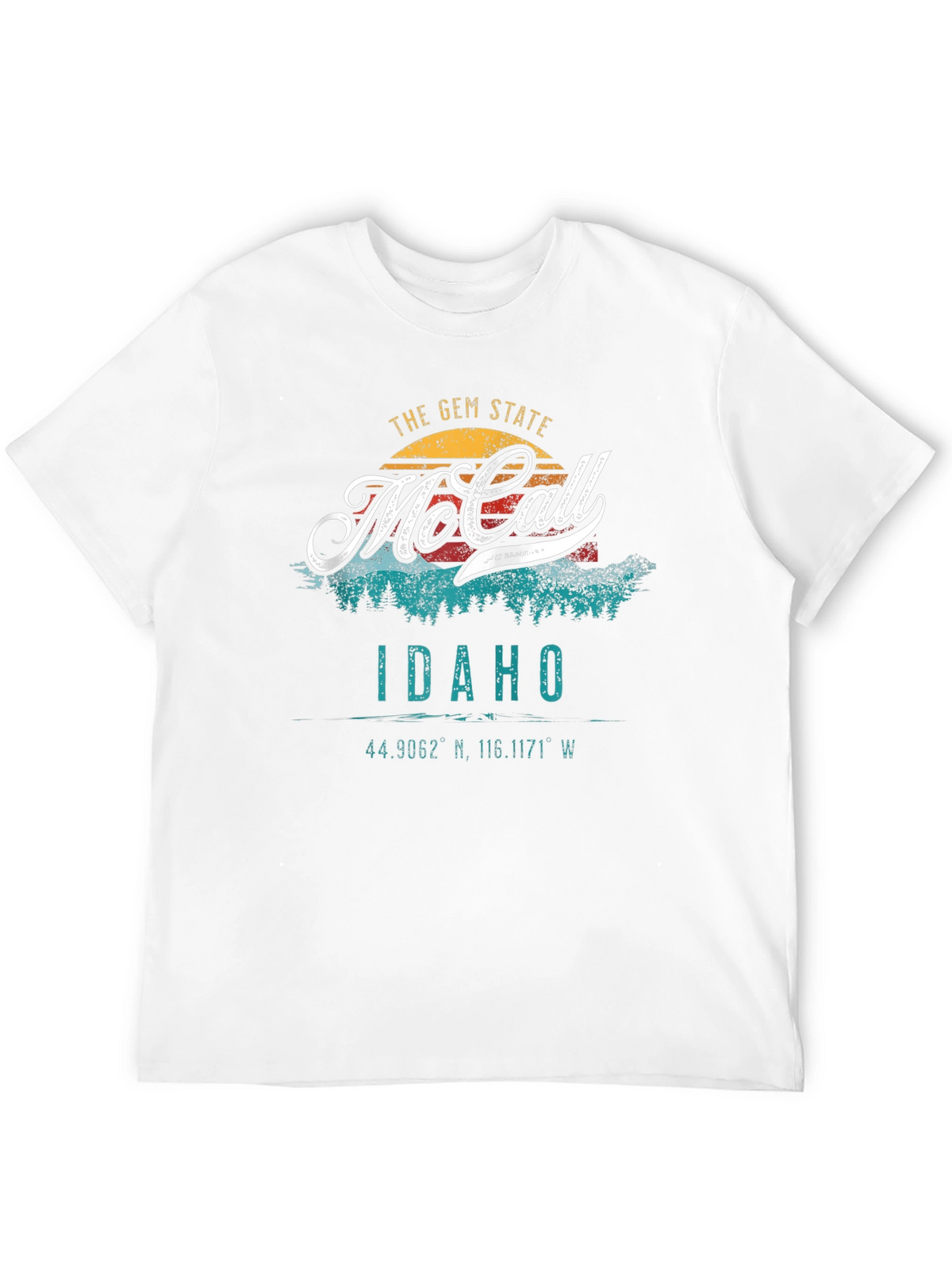 McCall Idaho Gem State Graphic T-Shirt